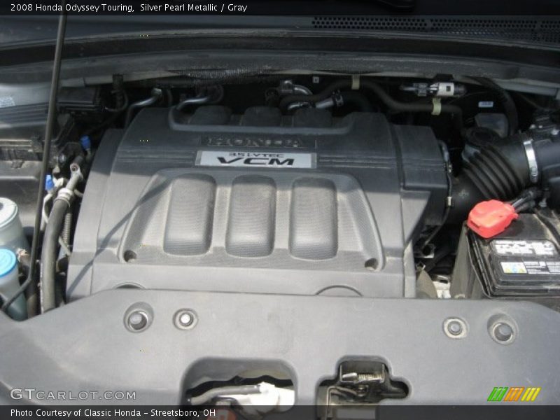 Silver Pearl Metallic / Gray 2008 Honda Odyssey Touring