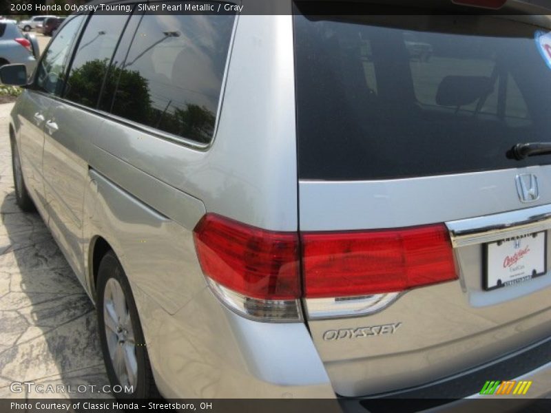 Silver Pearl Metallic / Gray 2008 Honda Odyssey Touring