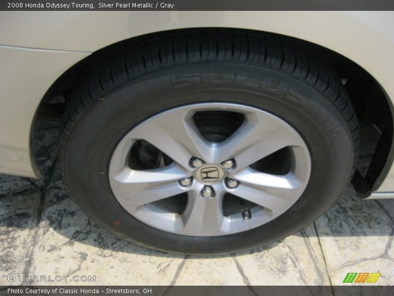 Silver Pearl Metallic / Gray 2008 Honda Odyssey Touring