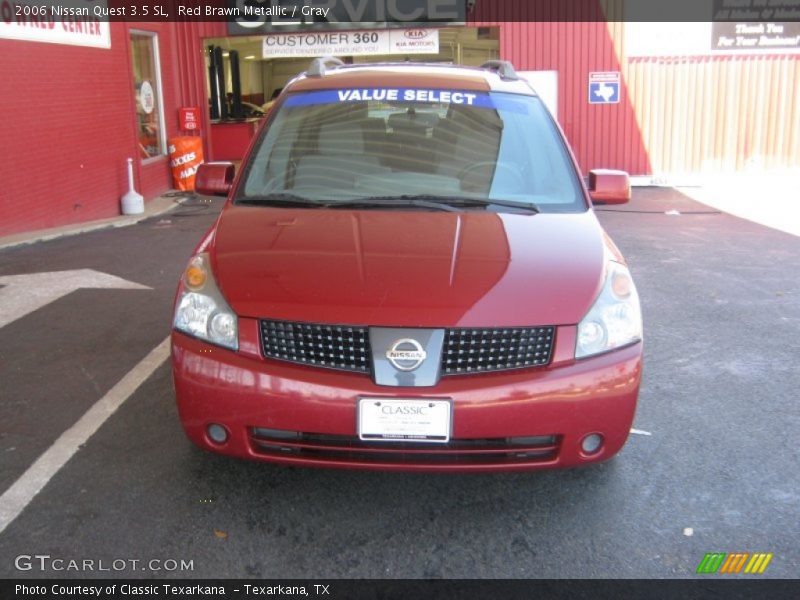 Red Brawn Metallic / Gray 2006 Nissan Quest 3.5 SL