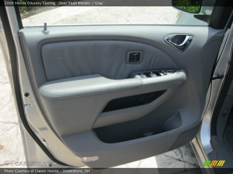 Silver Pearl Metallic / Gray 2008 Honda Odyssey Touring