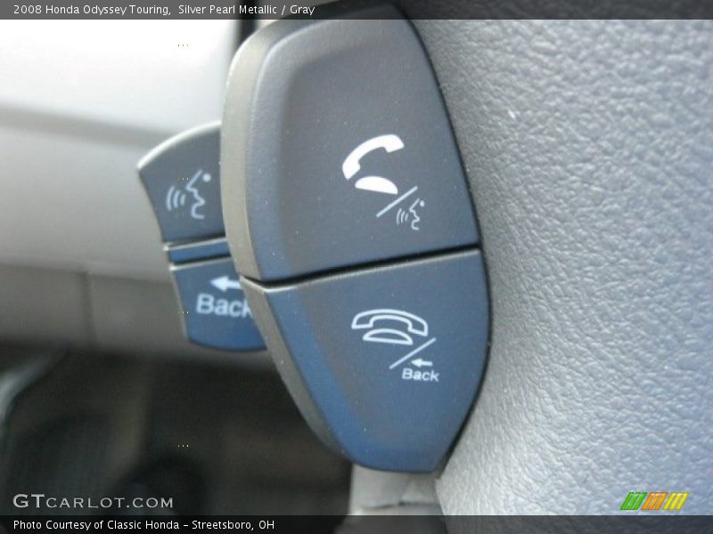 Silver Pearl Metallic / Gray 2008 Honda Odyssey Touring