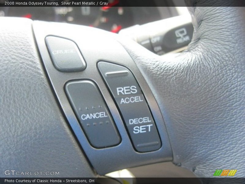 Silver Pearl Metallic / Gray 2008 Honda Odyssey Touring