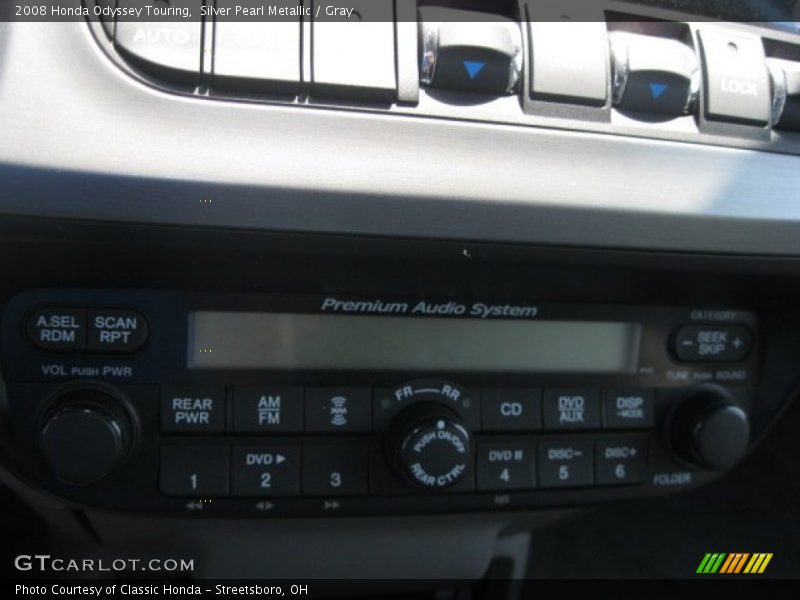 Silver Pearl Metallic / Gray 2008 Honda Odyssey Touring