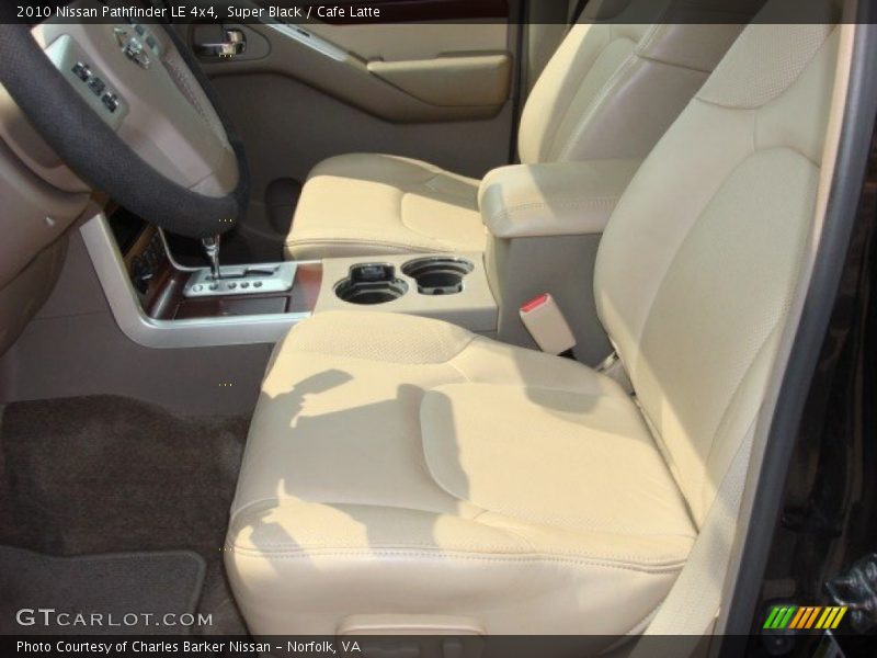 Super Black / Cafe Latte 2010 Nissan Pathfinder LE 4x4