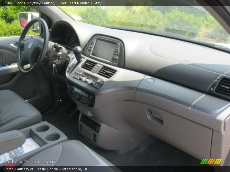 Silver Pearl Metallic / Gray 2008 Honda Odyssey Touring