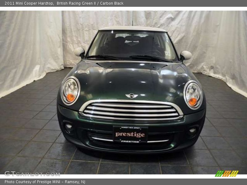 British Racing Green II / Carbon Black 2011 Mini Cooper Hardtop