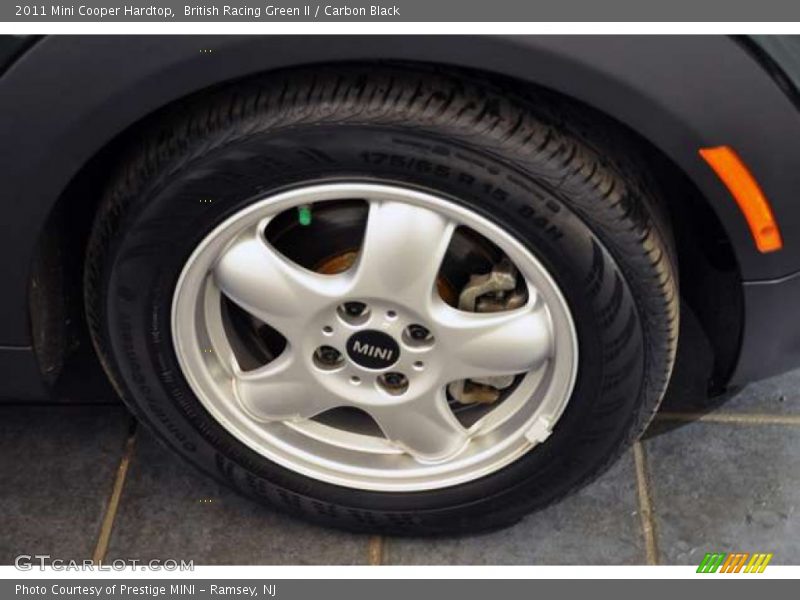 British Racing Green II / Carbon Black 2011 Mini Cooper Hardtop