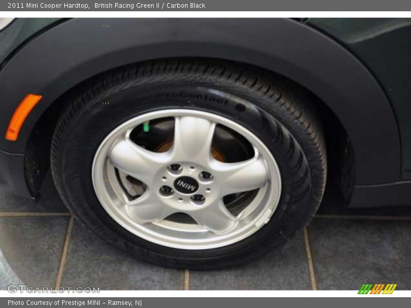 British Racing Green II / Carbon Black 2011 Mini Cooper Hardtop