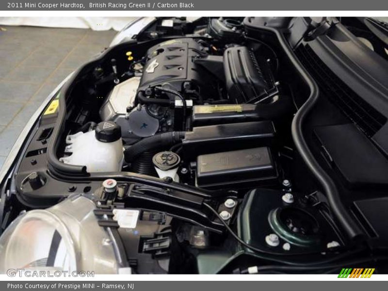 British Racing Green II / Carbon Black 2011 Mini Cooper Hardtop