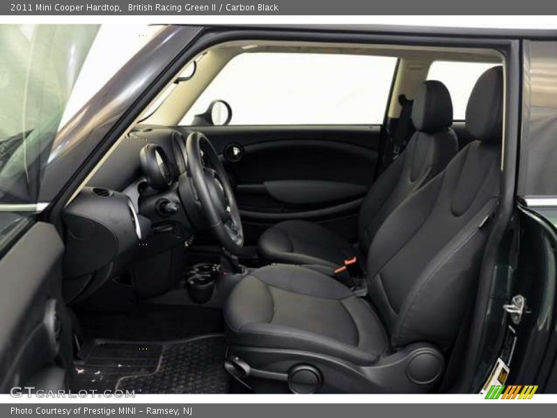 British Racing Green II / Carbon Black 2011 Mini Cooper Hardtop