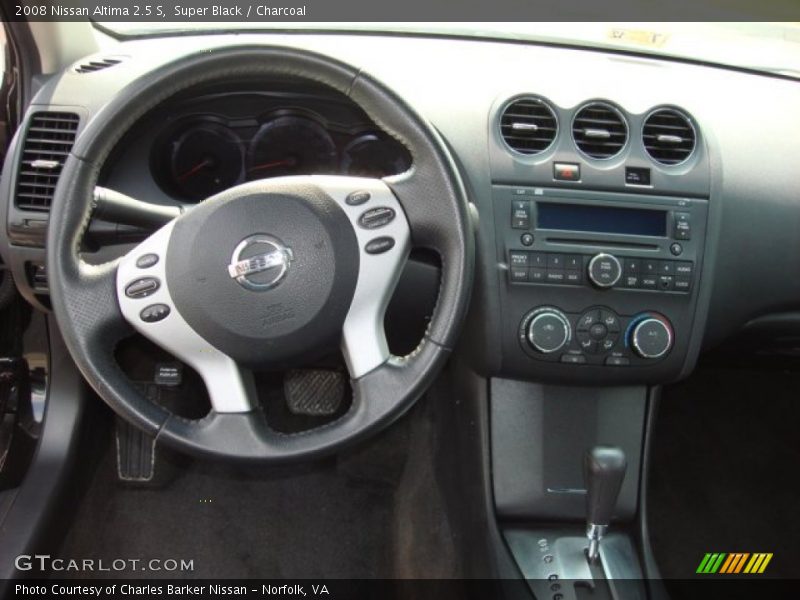 Super Black / Charcoal 2008 Nissan Altima 2.5 S