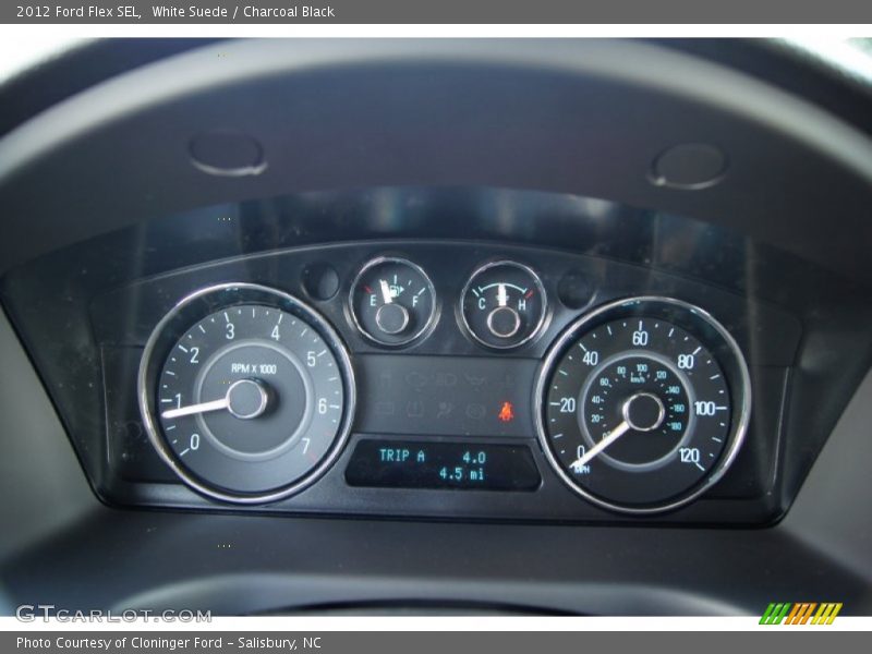  2012 Flex SEL SEL Gauges