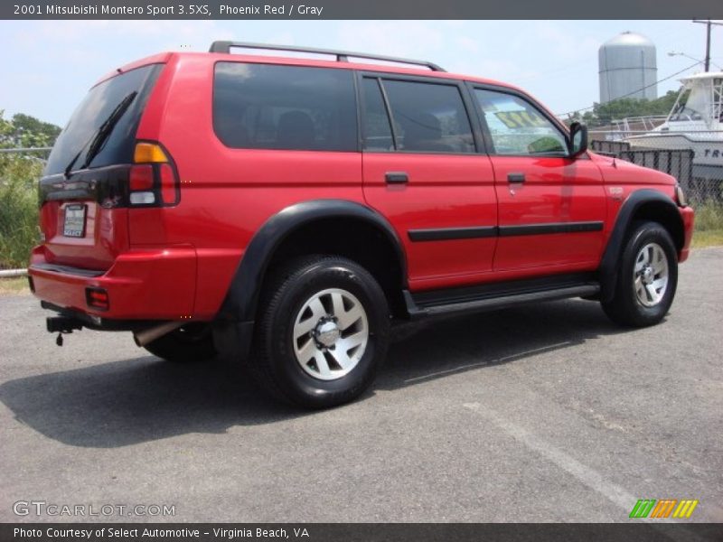 Phoenix Red / Gray 2001 Mitsubishi Montero Sport 3.5XS