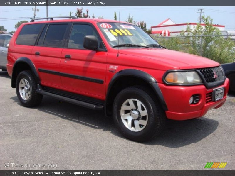 Front 3/4 View of 2001 Montero Sport 3.5XS
