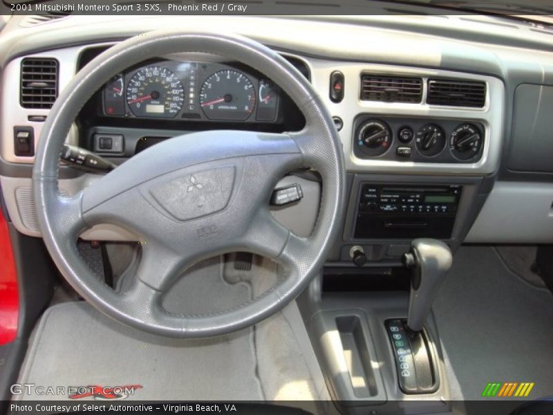 Dashboard of 2001 Montero Sport 3.5XS