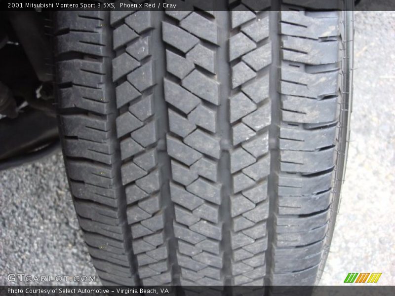 Phoenix Red / Gray 2001 Mitsubishi Montero Sport 3.5XS