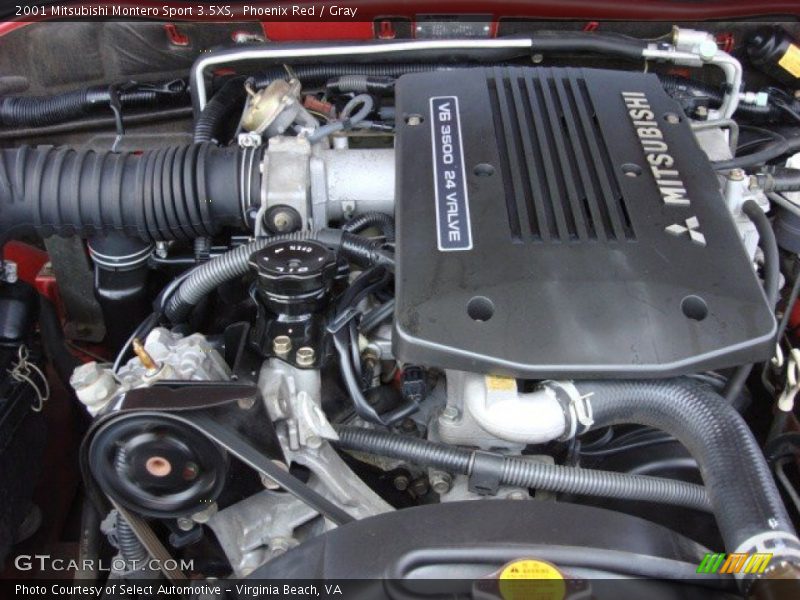  2001 Montero Sport 3.5XS Engine - 3.5 Liter SOHC 24-Valve V6