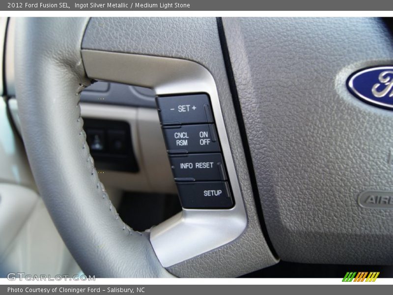 Controls of 2012 Fusion SEL