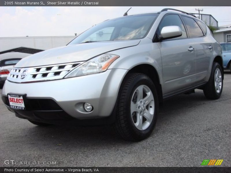Sheer Silver Metallic / Charcoal 2005 Nissan Murano SL