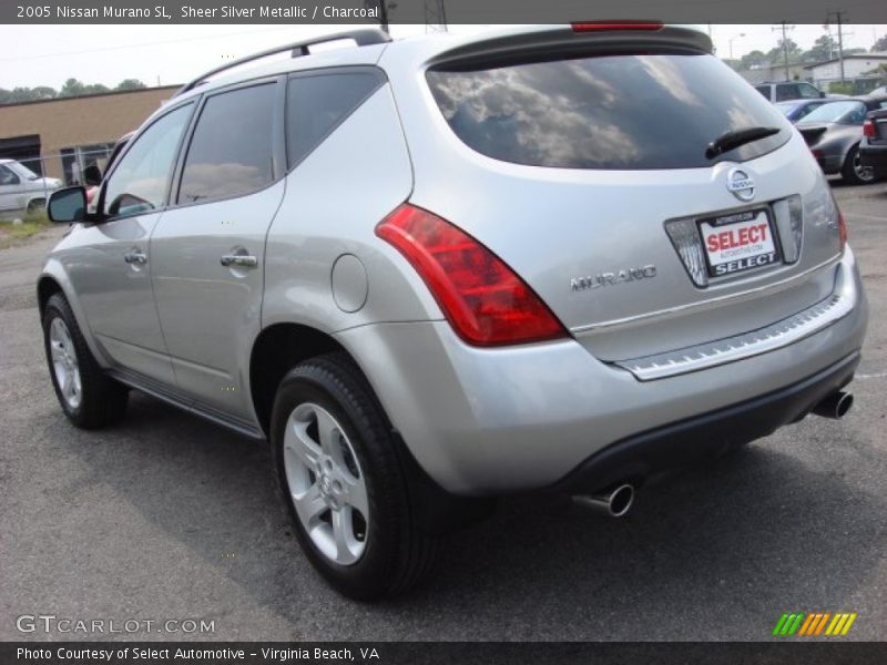 Sheer Silver Metallic / Charcoal 2005 Nissan Murano SL