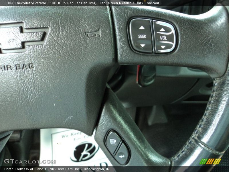 Dark Green Metallic / Dark Charcoal 2004 Chevrolet Silverado 2500HD LS Regular Cab 4x4