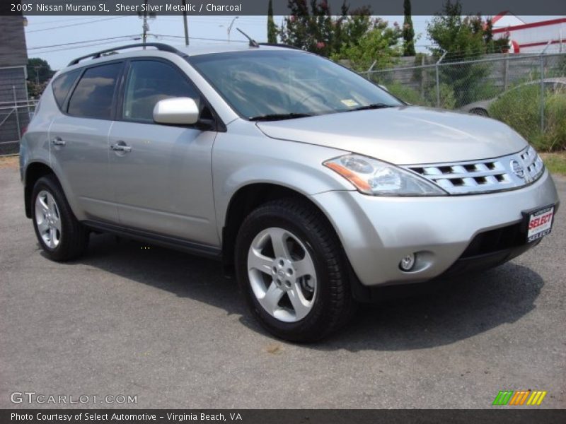 Sheer Silver Metallic / Charcoal 2005 Nissan Murano SL