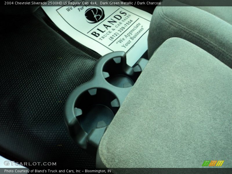 Dark Green Metallic / Dark Charcoal 2004 Chevrolet Silverado 2500HD LS Regular Cab 4x4