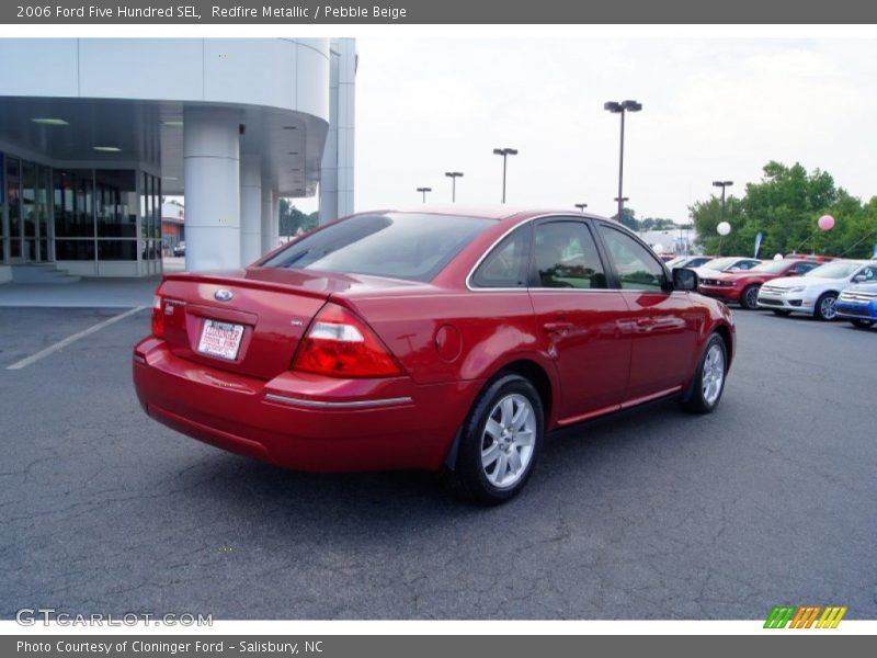 Redfire Metallic / Pebble Beige 2006 Ford Five Hundred SEL