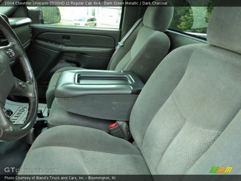 Dark Green Metallic / Dark Charcoal 2004 Chevrolet Silverado 2500HD LS Regular Cab 4x4