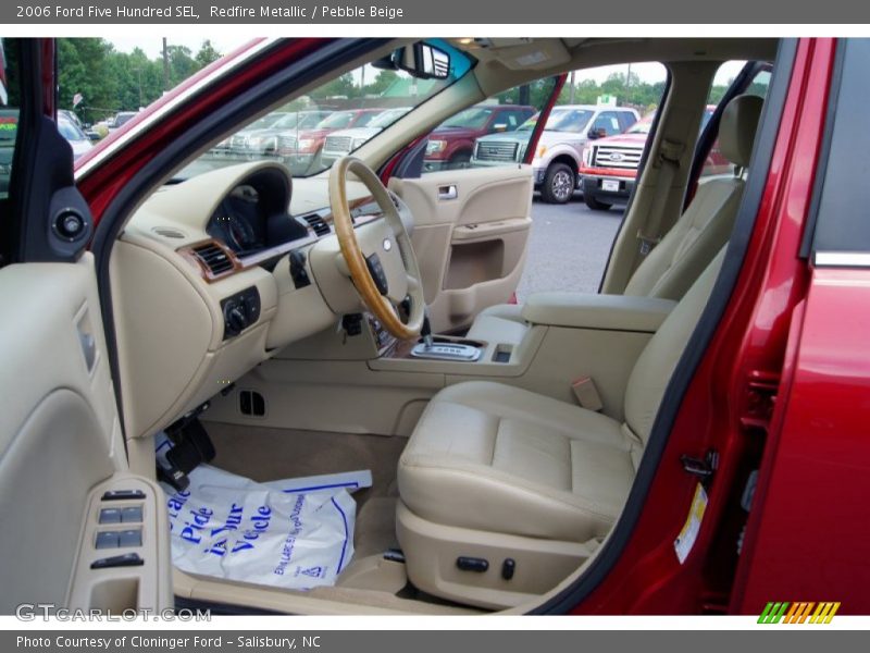  2006 Five Hundred SEL Pebble Beige Interior
