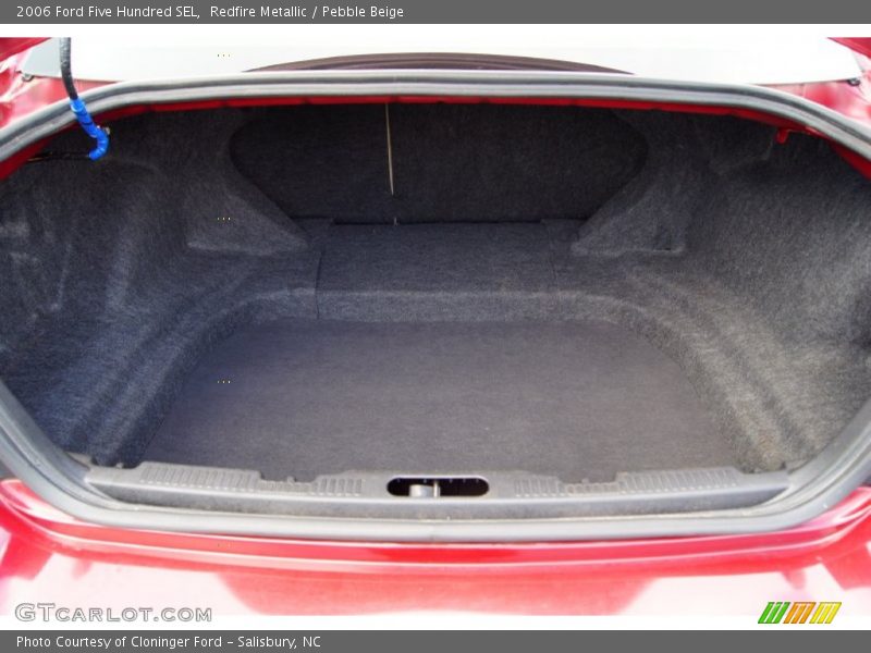  2006 Five Hundred SEL Trunk