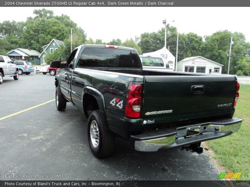Dark Green Metallic / Dark Charcoal 2004 Chevrolet Silverado 2500HD LS Regular Cab 4x4