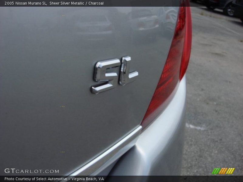 Sheer Silver Metallic / Charcoal 2005 Nissan Murano SL