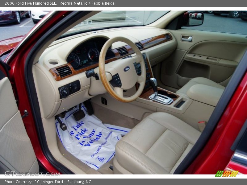  2006 Five Hundred SEL Pebble Beige Interior