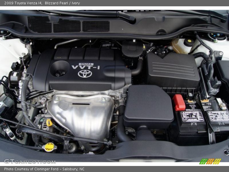 Blizzard Pearl / Ivory 2009 Toyota Venza I4