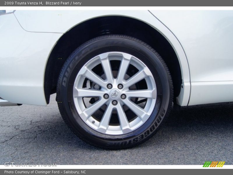 Blizzard Pearl / Ivory 2009 Toyota Venza I4