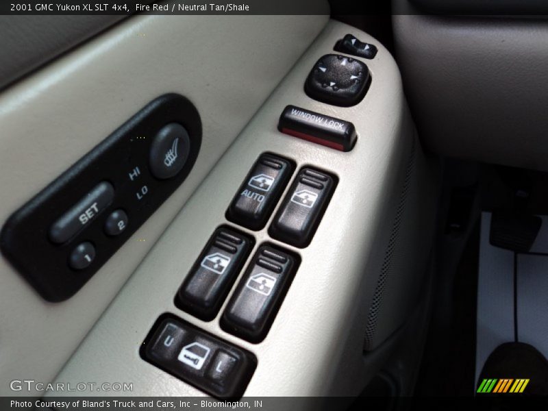 Controls of 2001 Yukon XL SLT 4x4