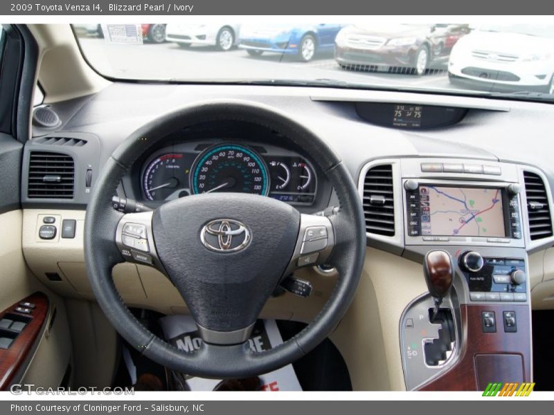 Blizzard Pearl / Ivory 2009 Toyota Venza I4