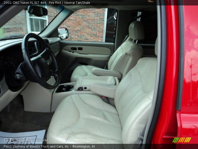  2001 Yukon XL SLT 4x4 Neutral Tan/Shale Interior