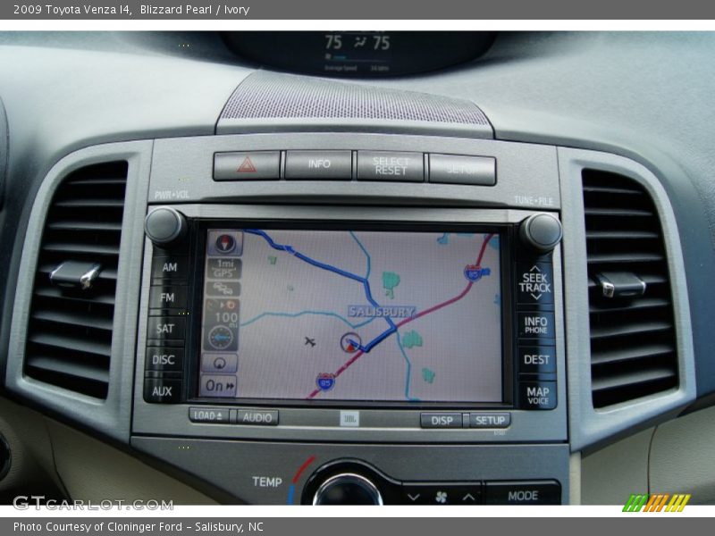 Blizzard Pearl / Ivory 2009 Toyota Venza I4