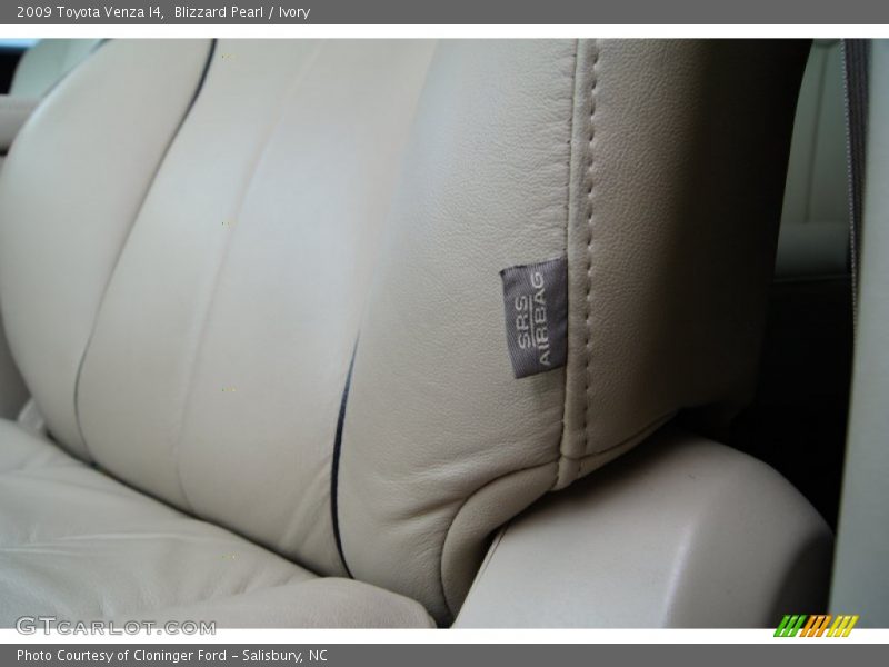 Blizzard Pearl / Ivory 2009 Toyota Venza I4
