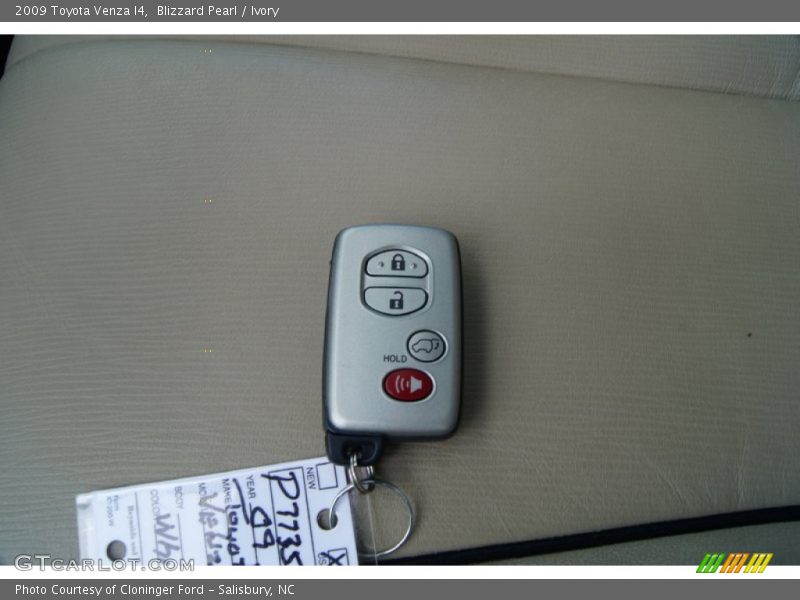 Blizzard Pearl / Ivory 2009 Toyota Venza I4