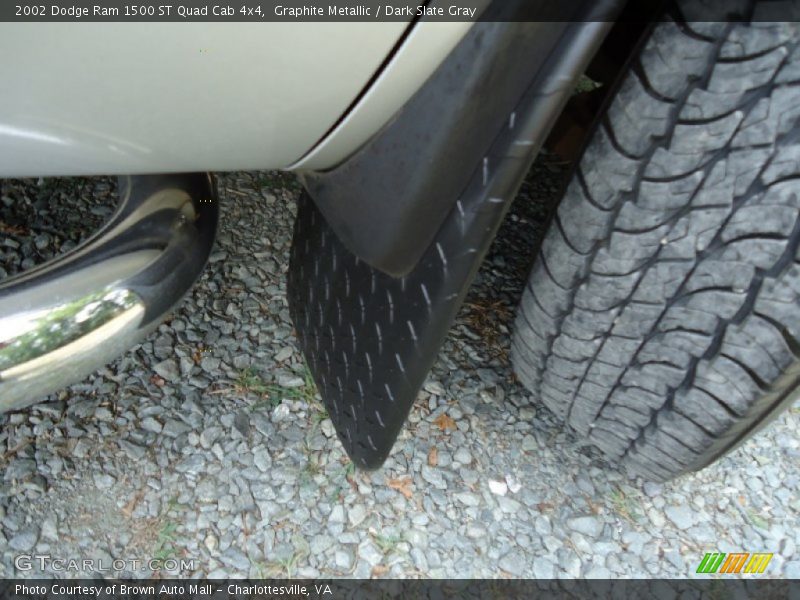 Graphite Metallic / Dark Slate Gray 2002 Dodge Ram 1500 ST Quad Cab 4x4