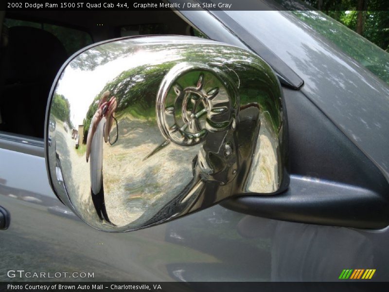 Graphite Metallic / Dark Slate Gray 2002 Dodge Ram 1500 ST Quad Cab 4x4