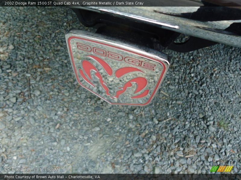 Graphite Metallic / Dark Slate Gray 2002 Dodge Ram 1500 ST Quad Cab 4x4