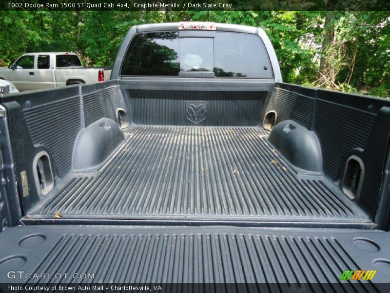 Graphite Metallic / Dark Slate Gray 2002 Dodge Ram 1500 ST Quad Cab 4x4