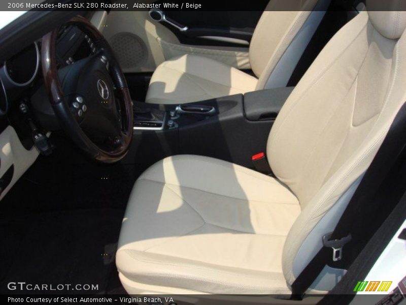 Alabaster White / Beige 2006 Mercedes-Benz SLK 280 Roadster