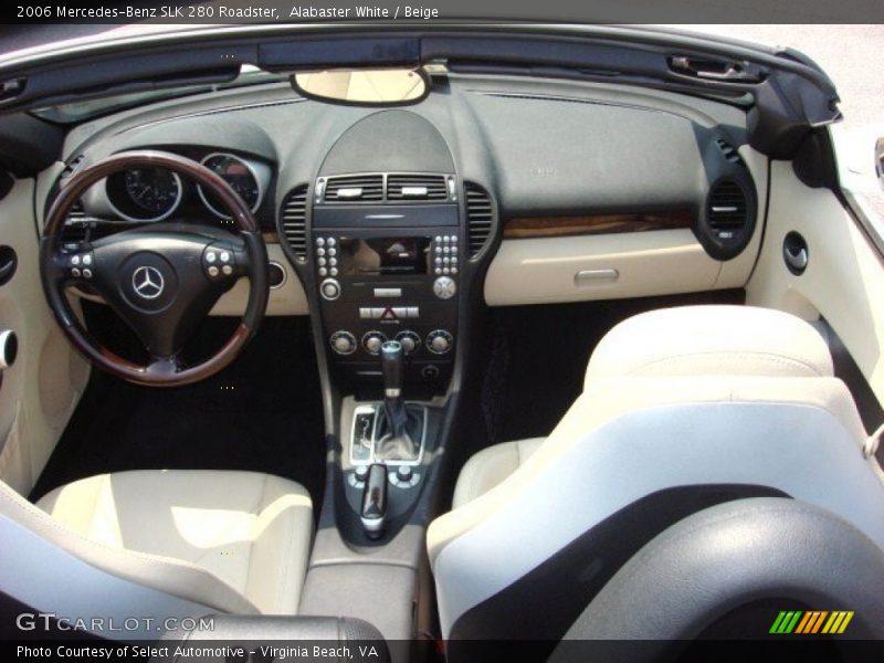Alabaster White / Beige 2006 Mercedes-Benz SLK 280 Roadster