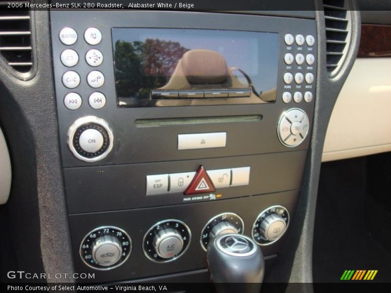 Alabaster White / Beige 2006 Mercedes-Benz SLK 280 Roadster